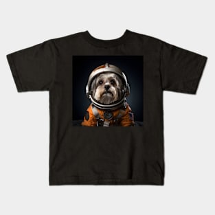 Astro Dog - Shih Tzu Kids T-Shirt